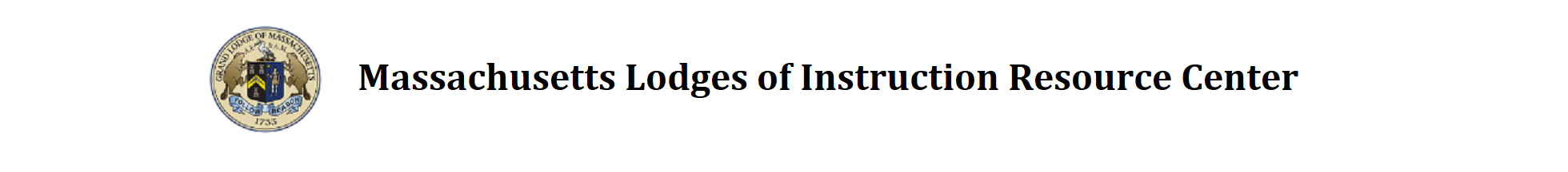 Massachusetts Lodges of Instruction Resource Center